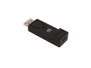 DisplayPort DP Male to HDMI Female Audio Video Connector Converter Adapter 1080P 2K 4K Black