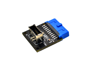 Motherboard USB 3.0 Header 19Pin Female to Motherboard USB 3.1 Header Type-E 20Pin Female Socket Angled Extension Adapter Converter Supports 5Gbps Speed Motherboard USB 3.0 Header 19Pin Female to Motherboard USB 3.1 Header Type-E 20Pin Female Socket Angled Extension Adapter Converter Supports 5Gbps Speed