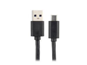 USB 2.0 Type A Male to USB 3.1 Type C USB-C Male Data Cable for Tablet & Phone Black 1m USB 2.0 Type A Male to USB 3.1 Type C USB-C Male Data Cable for Tablet & Phone Black 1m