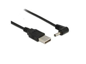 USB2.0 Male to Angled 90 Degree DC 3.5*1.35mm Male Power Plug Barrel Connector Charge Cable Black 80cm USB2.0 Male to Angled 90 Degree DC 3.5*1.35mm Male Power Plug Barrel Connector Charge Cable Black 80cm