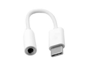 USB Type-C USB-C Male to 3.5mm Female 4-conductor (TRRS) Jack Audio and Microphone Adapter Cable White for CDLA Cell Phone ONLY USB Type-C USB-C Male to 3.5mm Female 4-conductor (TRRS) Jack Audio and Microphone Adapter Cable White for CDLA Cell Phone ONLY