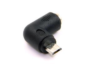 Angled 90 Degree DC 5.5*2.1mm Female to Micro USB Male AC DC Power Plug Connector Converter Charge Adapter Angled 90 Degree DC 5.5*2.1mm Female to Micro USB Male AC DC Power Plug Connector Converter Charge Adapter