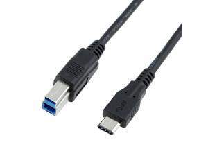 USB-C USB 3.1 Type C Male to Standard USB 3.0 Type B Male 3.0-B Data Cable for Printer Hard Drive Black 100cm 1m USB-C USB 3.1 Type C Male to Standard USB 3.0 Type B Male 3.0-B Data Cable for Printer Hard Drive Black 100cm 1m