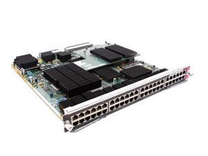 Cisco WS-X6748-GE-TX 48-Port Gigabit Ethernet Interface Module Cisco WS-X6748-GE-TX 48-Port Gigabit Ethernet Interface Module