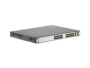 Cisco Catalyst 3750G Series PoE- WS-C3750G-24PS-S 24 x 10/100/1000 4 x GE SFP Cisco Catalyst 3750G Series PoE- WS-C3750G-24PS-S 24 x 10/100/1000 4 x GE SFP