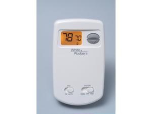 EMERSON 1E78-144 Thermostat , 1 H 1 C, Battery , 24VAC