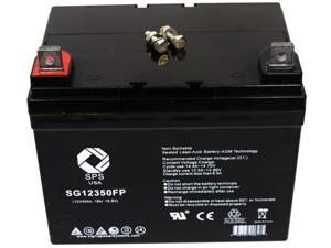 SPS Brand 12V 35Ah Replacement battery for  Invacare Power 9000 14 inch or less Wheelchair