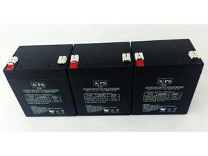 12v 5Ah APC Back-UPS BE ES350 BE ES500 UPS Replacement Battery (3 PACK) SPS BRAND 12v 5Ah APC Back-UPS BE ES350 BE ES500 UPS Replacement Battery (3 PACK) SPS BRAND
