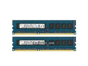 Hynix 16GB KIT 2x8GB 2Rx8 PC3-12800E DDR3-1600MHz ECC Unbuffered Memory RAM CL11