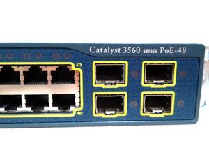 Cisco Catalyst 3560V2 PoE 48 Port Switch, WS-C3560V2-48PS-S, Lifetime Warranty Cisco Catalyst 3560V2 PoE 48 Port Switch, WS-C3560V2-48PS-S, Lifetime Warranty