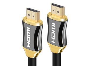 Ultra High Speed hdmi cable 3ft 4k HDMI cables support Ethernet ,3D,4K ,18Gbps and Audio Return (ARC)CL3 function and with 24k golden plated connector - Full Hd [Latest Version]