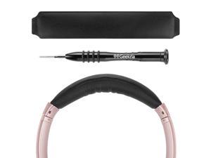 Geekria Headband Pad Compatible with Bose QuietComfort QC35II QC35 QC25 Headphones with the Screwdriver, Replacement Hook and Loop Headband Cushion / Headband Cushion Pad Repair Parts (Black)
