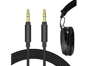 Geekria QuickFit Audio Cable Compatible with V-MODA, TREBLAB, SMS Audio, KOSS, HiFiMAN, Grado, Ghostek Headphones Cable, 3.5mm AUX Replacement Stereo Cord (Black 5.6FT) Geekria QuickFit Audio Cable Compatible with V-MODA, TREBLAB, SMS Audio, KOSS, HiFiMAN, Grado, Ghostek Headphones Cable, 3.5mm AUX Replacement Stereo Cord (Black 5.6FT)