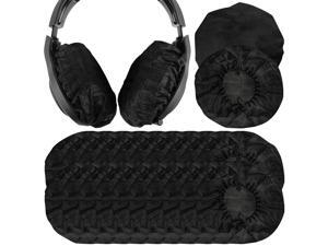 Geekria 100 Pairs Large Stretchable Headphone Earpad Covers / Disposable Sanitary Earcup Fit AKG K701, Q701, Sennheiser HD900, HD800, Razer Kraken X, 7.1 Chroma V2 Over-Ear Headphones (Black) Geekria 100 Pairs Large Stretchable Headphone Earpad Covers / Disposable Sanitary Earcup Fit AKG K701, Q701, Sennheiser HD900, HD800, Razer Kraken X, 7.1 Chroma V2 Over-Ear Headphones (Black)