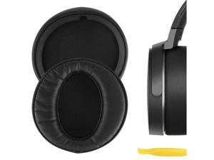 Geekria QuickFit Protein Leather Replacement Ear Pads for SONY MDR-XB950BT MDR-XB950B1 MDR-XB950/H Headphones Ear Cushions, Headset Earpads, Ear Cups Repair Parts (Black)