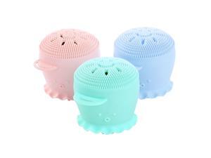 3pcs Facial Wash Brush Silicone Cleaning Brush Cute Small Octopus Deep Facial Cleansing Instrument Exfoliator Beauty Tools(Light Pink/Light Blue/Light Green) 3pcs Facial Wash Brush Silicone Cleaning Brush Cute Small Octopus Deep Facial Cleansing Instrument Exfoliator Beauty Tools(Light Pink/Light Blue/Light Green)
