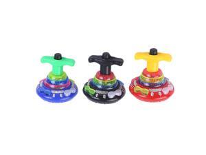 3pcs Funny Flashing Music Gyro Spinning Top Gyrator LED Shining Toys Party Supplies for Kids (Random Color) 3pcs Funny Flashing Music Gyro Spinning Top Gyrator LED Shining Toys Party Supplies for Kids (Random Color)
