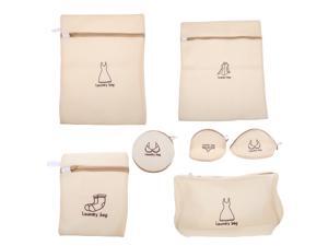7Pcs Mesh Laundry Bags Lingerie Bra Underwear Laundry Washing Storage Bags 7Pcs Mesh Laundry Bags Lingerie Bra Underwear Laundry Washing Storage Bags