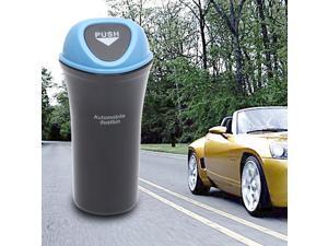 Portable Mini Automobile Dustbin Car Trash Can Car Organizer Leakproof Vehicle Trash Bin Garbage Can (Blue) Portable Mini Automobile Dustbin Car Trash Can Car Organizer Leakproof Vehicle Trash Bin Garbage Can (Blue)