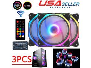 Computer Fan PC Case Fan RGB CPU Air Cooler LED Quiet Computer Cooling Kit Computer Fan PC Case Fan RGB CPU Air Cooler LED Quiet Computer Cooling Kit