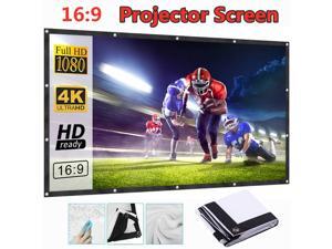 120 Inches 16:9 Foldable Projector Screen 3D Projection Soft Curtain Movie Screen for Office Home Theater Cinema 120 Inches 16:9 Foldable Projector Screen 3D Projection Soft Curtain Movie Screen for Office Home Theater Cinema