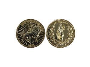 Ex Unitae Vires Ens Causa Sui Gold Coin Ex Unitae Vires Ens Causa Sui Gold Coin
