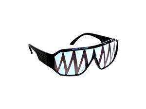 Macho Man Black Shark Teeth Sunglasses Randy Savage Costume Wrestler Party WWF