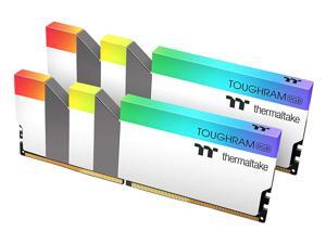 Thermaltake TOUGHRAM RGB DDR4 4000 (PC4 32000) 16GB (2 x 8GB) Desktop Memory - White R022D408GX2-4000C19A Thermaltake TOUGHRAM RGB DDR4 4000 (PC4 32000) 16GB (2 x 8GB) Desktop Memory - White R022D408GX2-4000C19A