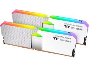 Thermaltake TOUGHRAM XG RGB White DDR4 4000MHz 32GB C19 (16GB x 2) 16.8 Million Color RGB Alexa/Razer Chroma/5V Motherboard Syncable RGB Memory RG06D416GX2-4000C19B
