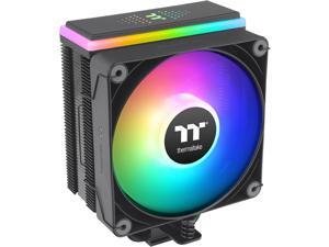 Thermaltake ASTRIA 200 ARGB CPU cooler, Compatible with latest Intel LGA 1851 and AMD AM5 CPU socket Single Tower 210W TDP cooling power CL-P119-AL12SW-A