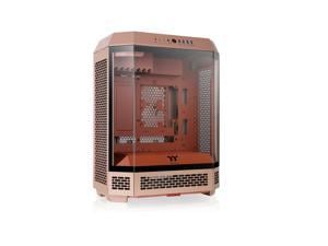 Thermaltake Tower 600 Mid Tower; 2x140mm CT Fans Included; 420mm Radiator Support; 400mm GPU Clearance; Hidden Connector Support; Rotatable PCIe Slots; Gravel Sand; CA-1Z1-00MGWN-00