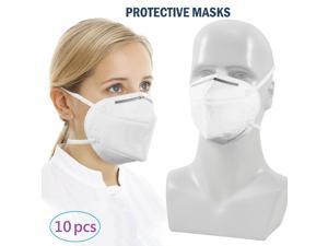 10pcs Face Mask KN95 Wrap Around Head Dust proof Mouth Respirator Safety Wear PM2.5 / >95% Filteration 10pcs Face Mask KN95 Wrap Around Head Dust proof Mouth Respirator Safety Wear PM2.5 / >95% Filteration