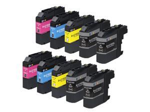 E-Z Ink ™ 10 Pack Compatible Ink Cartridge Set for Brother LC103 XL (4 Black, 2 Cyan, 2 Magenta, 2 Yellow) DCP-J152W MFC-J245 J285DW J450DW J470DW J475DW J650DW J6520DW J6720DW J6920DW J870DW J875DW E-Z Ink ™ 10 Pack Compatible Ink Cartridge Set for Brother LC103 XL (4 Black, 2 Cyan, 2 Magenta, 2 Yellow) DCP-J152W MFC-J245 J285DW J450DW J470DW J475DW J650DW J6520DW J6720DW J6920DW J870DW J875DW