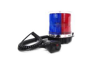 Xprite Red/Blue 12 LED 6W LED Magnetic Mount Strobe and Rotating Beacon Light Xprite Red/Blue 12 LED 6W LED Magnetic Mount Strobe and Rotating Beacon Light