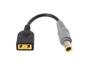 10pcs/lot Rectangle Female Charger Power to DC 7.9*5.4mm DC Plug Cable for Lenovo ThinkPad X1 Carbon Laptop 10pcs/lot Rectangle Female Charger Power to DC 7.9*5.4mm DC Plug Cable for Lenovo ThinkPad X1 Carbon Laptop