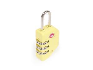 Sesamee 50011 3 Dial Resettable Combination Cable TSA Approved... Sesamee 50011 3 Dial Resettable Combination Cable TSA Approved...
