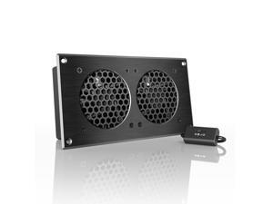 AC Infinity AIRPLATE S5, Quiet Cooling Fan System with Speed Control, for Home Theater AV Cabinets AC Infinity AIRPLATE S5, Quiet Cooling Fan System with Speed Control, for Home Theater AV Cabinets