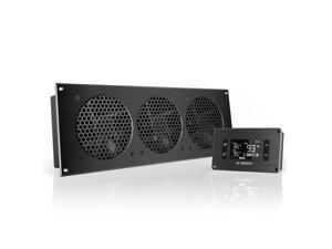 AC Infinity AIRPLATE T9, Quiet Cooling Fan System with Thermostat Control, for Home Theater AV Cabinets AC Infinity AIRPLATE T9, Quiet Cooling Fan System with Thermostat Control, for Home Theater AV Cabinets