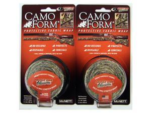 2-PACK Camo Form Mossy Oak Obsession Camouflage Gear Wrap Protective Cling Tape