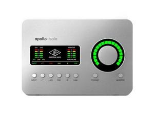 Universal Audio Apollo Solo USB Desktop 2x4 USB Type-C Audio Interface with Real-Time UAD Processing for Windows Universal Audio Apollo Solo USB Desktop 2x4 USB Type-C Audio Interface with Real-Time UAD Processing for Windows