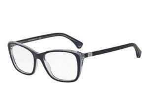 Emporio Armani EA3083-5517 Rectangle Women's Blue Frame Genuine Eyeglasses NWT Emporio Armani EA3083-5517 Rectangle Women's Blue Frame Genuine Eyeglasses NWT