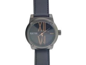 Kenneth Cole 10031258 Men's Grey Leather Band With Black Analog Dial Watch NWT Kenneth Cole 10031258 Men's Grey Leather Band With Black Analog Dial Watch NWT