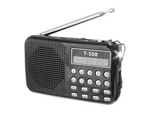 T508 Mini Portable LED Stereo FM Radio Speaker LCD Screen USB TF Card Mp3 Music Player Sound Recording Loudspeaker T508 Mini Portable LED Stereo FM Radio Speaker LCD Screen USB TF Card Mp3 Music Player Sound Recording Loudspeaker