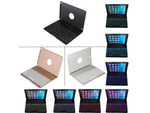 Backlit Light 7 Color Bluetooth Keyboard Case for Apple iPad Air /Air 2th Gen Rechargeable Keyboard Portable Laptop Clamshell Clamcase Cover F8S(Silver) Backlit Light 7 Color Bluetooth Keyboard Case for Apple iPad Air /Air 2th Gen Rechargeable Keyboard Portable Laptop Clamshell Clamcase Cover F8S(Silver)