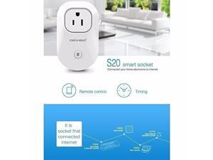 Wifi Cell Phone Plug Wireless Remote Control Switch Timer Smart Power Socket US Adapter Plug Model S20