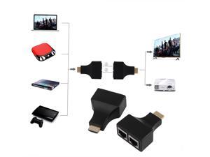 30M/100 Feet HDMI Dual RJ45 CAT 5E CAT 6 UTP LAN Ethernet HDMI Extender Repeater 1080P For HDTV HDPC PS3 STB 30M/100 Feet HDMI Dual RJ45 CAT 5E CAT 6 UTP LAN Ethernet HDMI Extender Repeater 1080P For HDTV HDPC PS3 STB