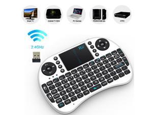 i8 2.4GHz Wireless Fly Air Mouse Gaming Keyboard Touchpad for Andriod Google TV (White) i8 2.4GHz Wireless Fly Air Mouse Gaming Keyboard Touchpad for Andriod Google TV (White)
