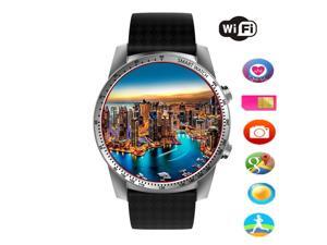 KW99 Round Bluetooth Smart Watch Unlocked Android 5.1 Wrist Phone SIM 3G WIFI Touchscreen Smartwatch Call Heart Rate Monitor Pedometer for Android Samsung IOS iPhone