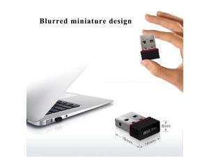 150Mbps USB Wireless WiFi Network Receiver Card Adapter Transmitter For Desktop 150Mbps USB Wireless WiFi Network Receiver Card Adapter Transmitter For Desktop