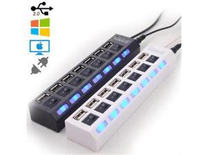 7 Port USB Hub 2.0 Power Adapter Cable Splitter For PC Laptop With Power On/Off Switch High Speed Micro USB hub 7 Port USB Hub 2.0 Power Adapter Cable Splitter For PC Laptop With Power On/Off Switch High Speed Micro USB hub